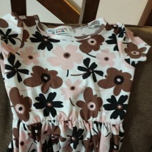 Dot dot smile flower dress